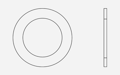 Anelli di spessoramento (disponibili anche anelli rasamento cuscinetti RAM)