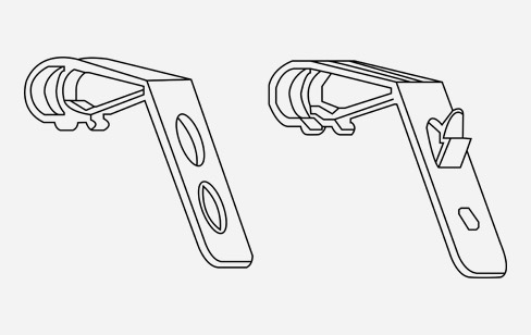 Fissacavo a molla TIPO B