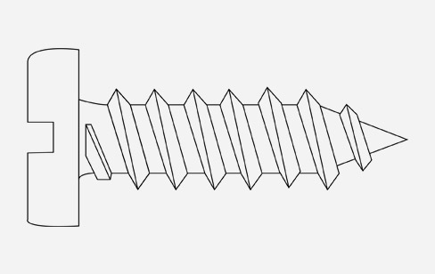 autofilettanti-cacciavite-Testa cilindrica (TC)-img